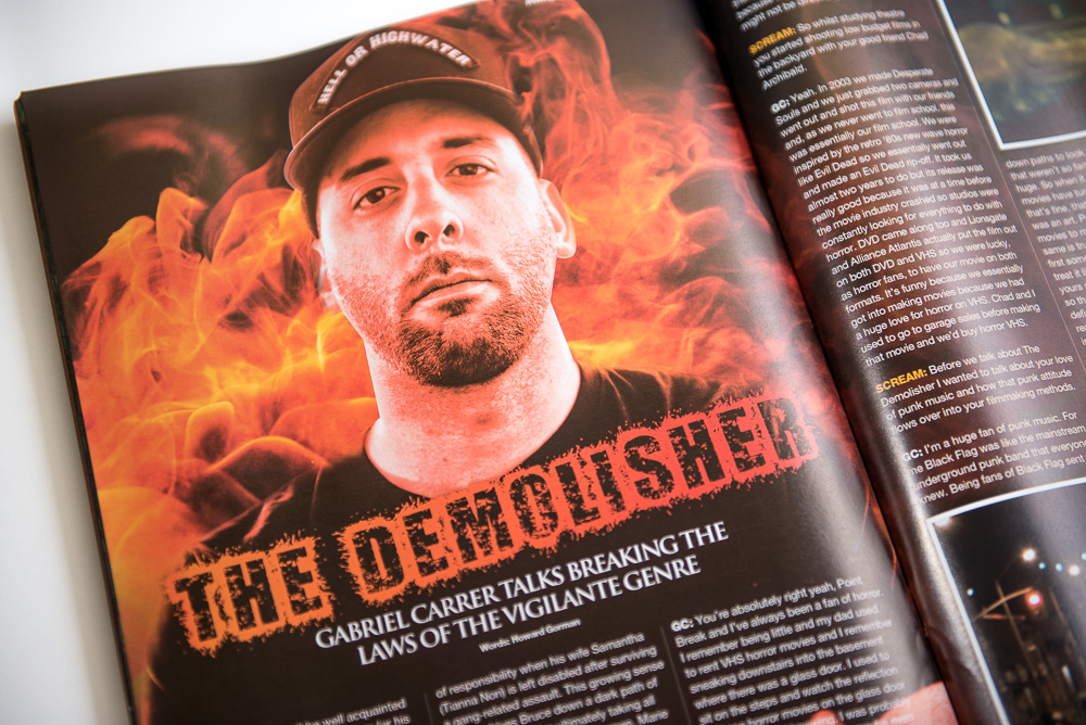 Scream Magazine UK - Issue 32 featuring "The Demolisher" 3