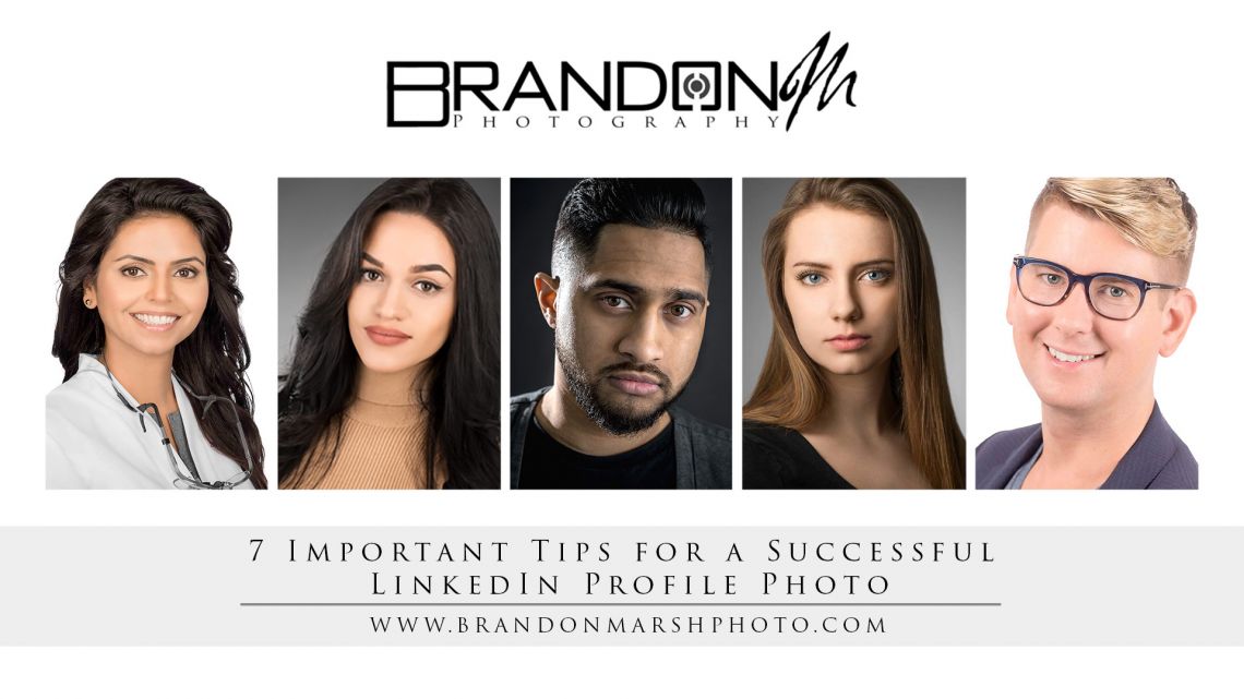 7 Important Tips for a Successful LinkedIn Profile Photo By Brandon Marsh Photography