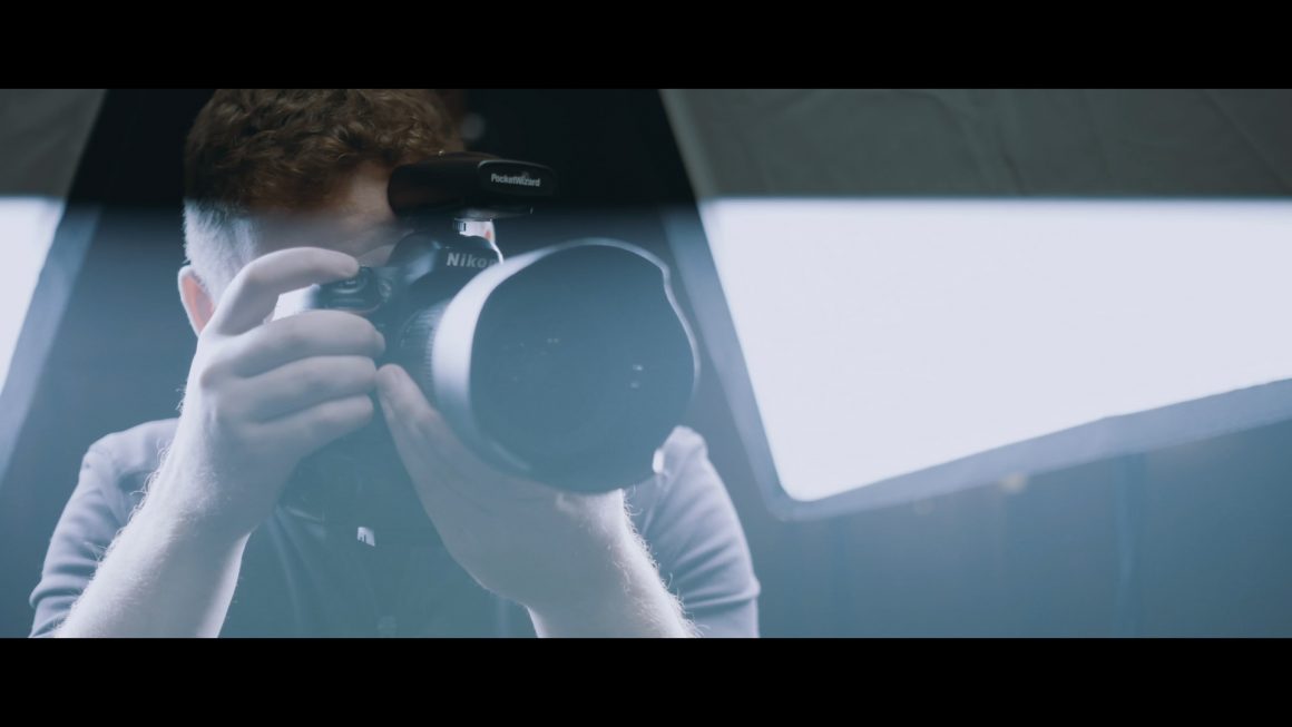 Behind the scenes image of Brandon Marsh in Queensplate 2019 Promo video